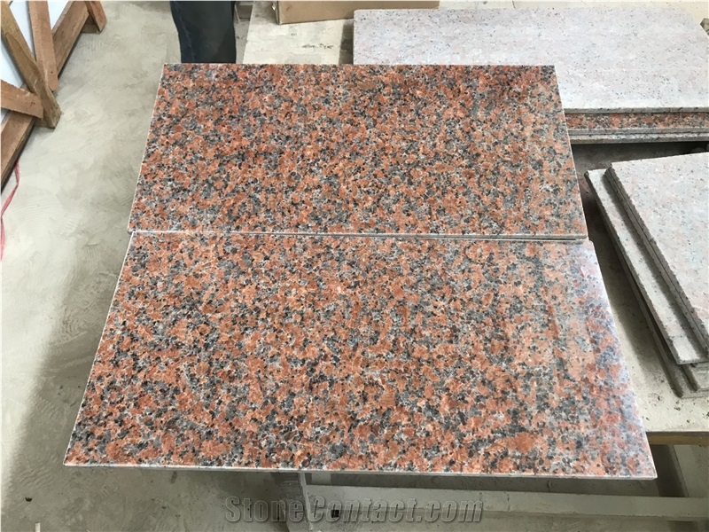 Charme Red Granite G562 30.5x61x1cm Tiles