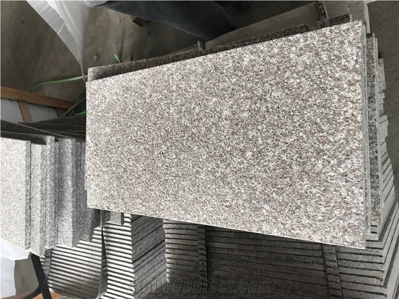 Flamed G664 Rosa Beta Granite Slabs And Tiles