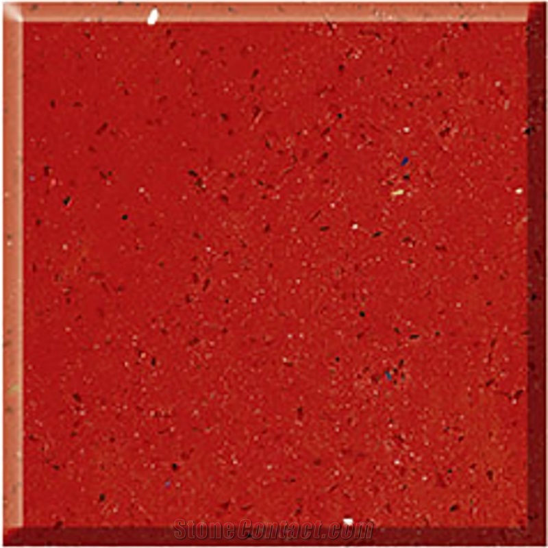 Galaxy Red Quartz Slabs&Tiles