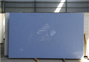Glass Crystal Blue Artificial Manmade Stone Slab