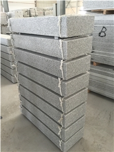 Grey Granite Kerbstone, G603 All Sides Flamed