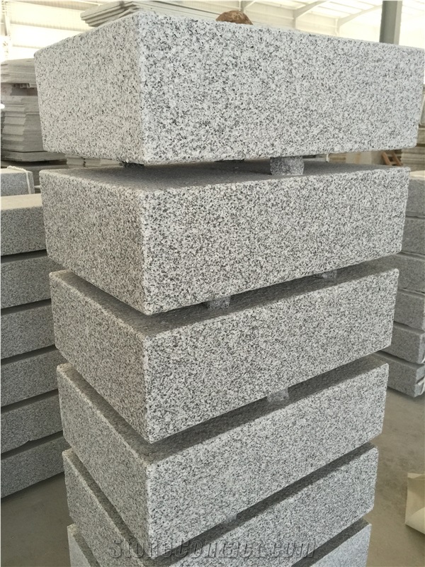 Grey Granite Kerbstone, G603 All Sides Flamed