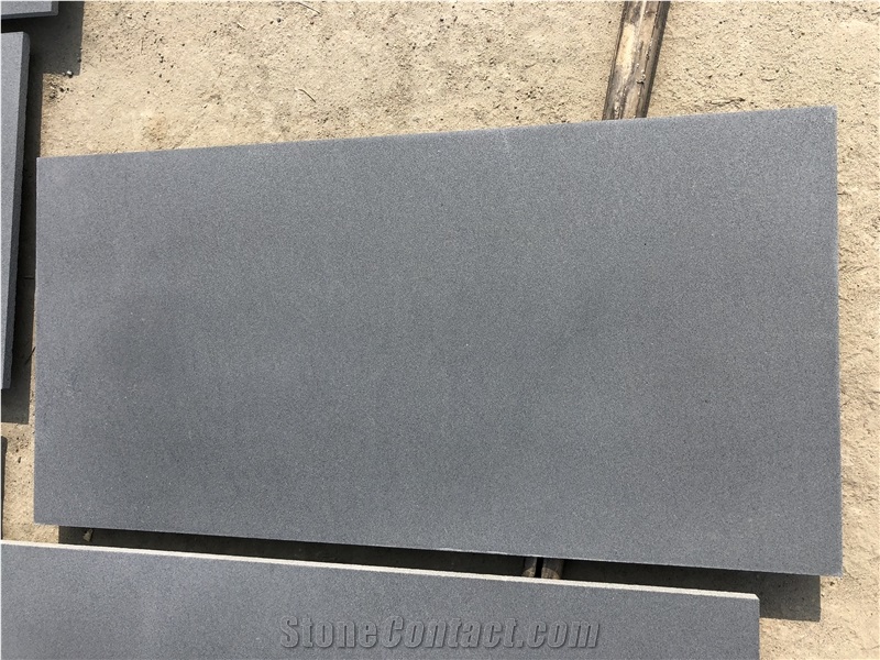 Hainan Grey Basalt Tiles, Lava Stone Floor Tiles