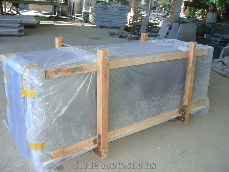 Honed Hainan Grey Basalt/Lavastone Slabs