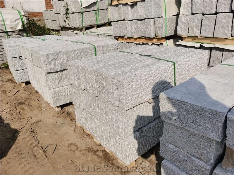 New G603 Curbstone, Road Paving Grey Granite Stone