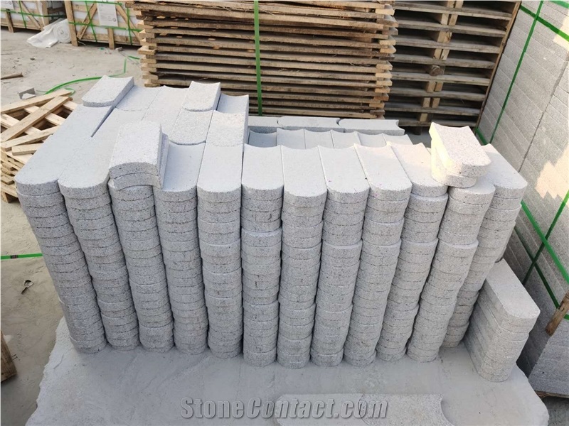 New G603 Curbstone, Road Paving Grey Granite Stone