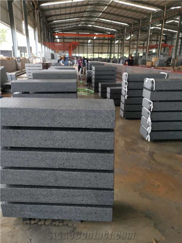 Hainan G654 Black Granite Kerbstone