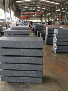 Hainan G654 Black Granite Kerbstone