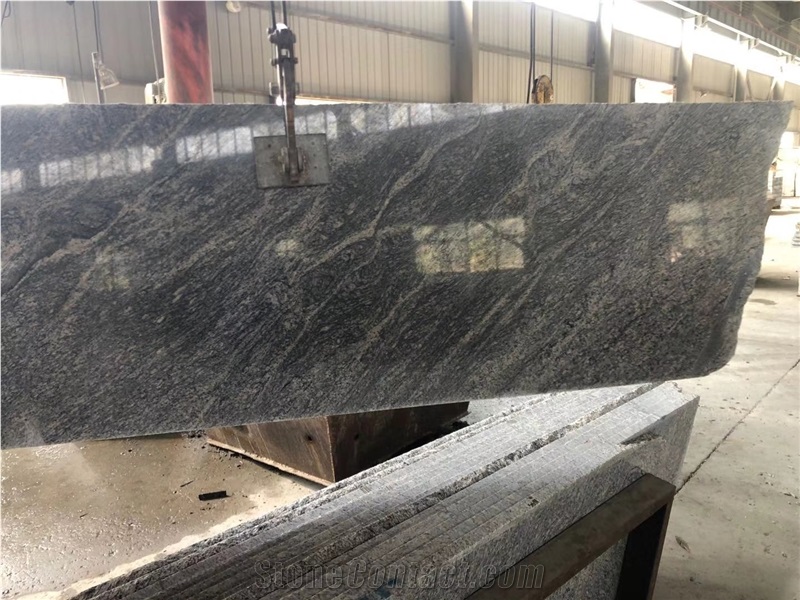 Tiger Skin Rusty Yellow Granite Polished Tiles