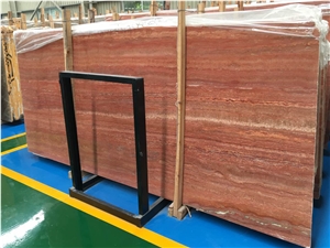 Turkey Akdag Red Travertine Slabs&Tiles