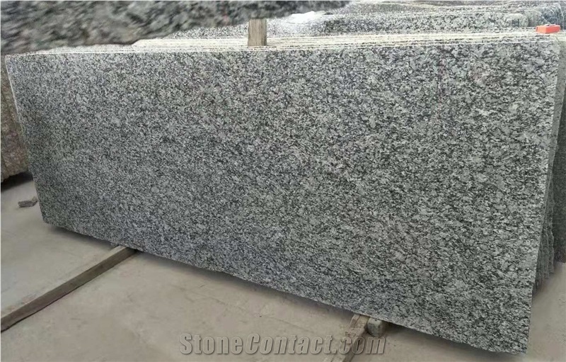 White Wave, Spray White Granite Slabs, Tiles