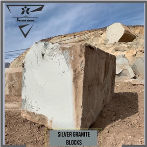 Persian Silver Granite Blocks