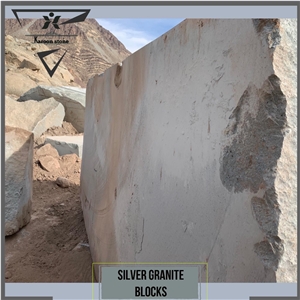 Persian Silver Granite Blocks