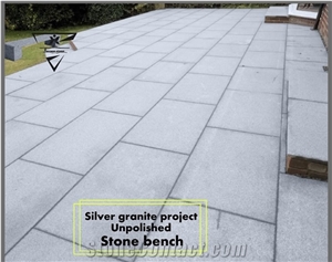 Persian Silver Granite Patio Pavement, Walkway Pavers