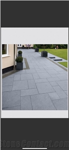 Silver Grey Granite Design Cobblestone, Landscaping Stones Pavers(Flamed,Unpolished& Cubic)