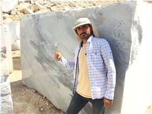 Darknight Marble Blocks, Iran Grey Marble