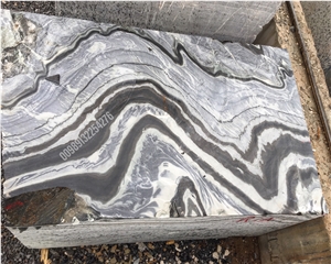 Silver Twilight Marble Blocks, Silver Wave Marble Block Silver Twilight Marble Blocks, Silver Wave Marble Block