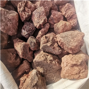 Wholesale High Quality Grill Lava Stone Red Lava