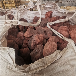 Wholesale High Quality Grill Lava Stone Red Lava