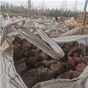 Wholesale High Quality Grill Lava Stone Red Lava