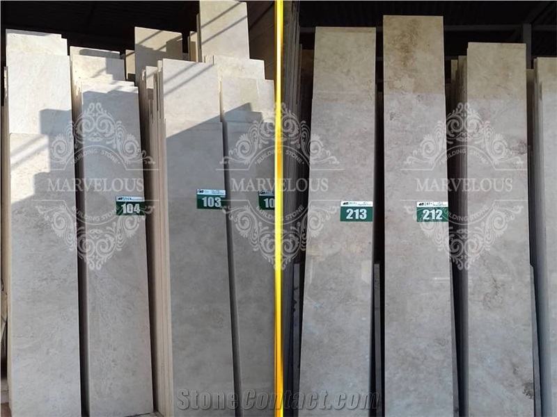 Abbass Abad Travertine Slabs & Tiles, Iran Ivory Travertine