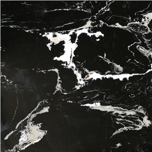 Black Dragon Artificial Marble Bathroon Slab Panel