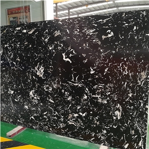 Black Dragon Artificial Marble Bathroon Slab Panel