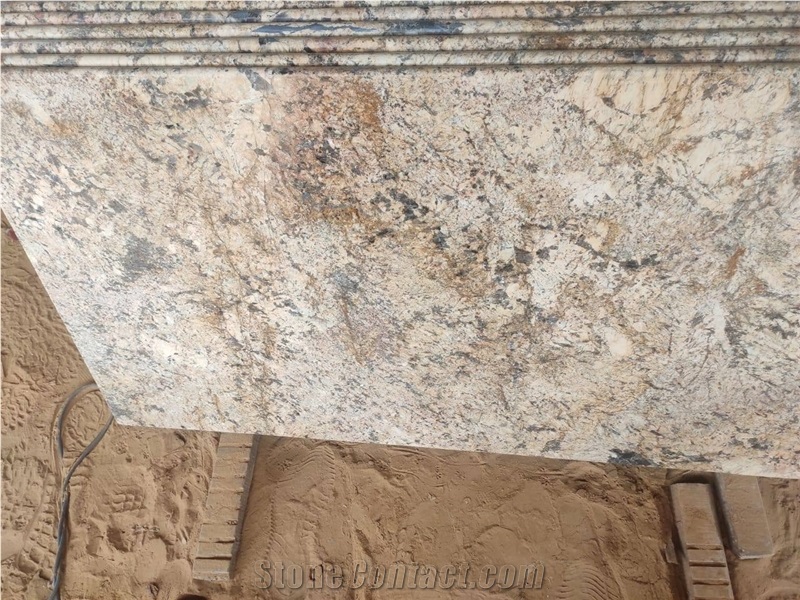 Alaska Gold Granite Slabs