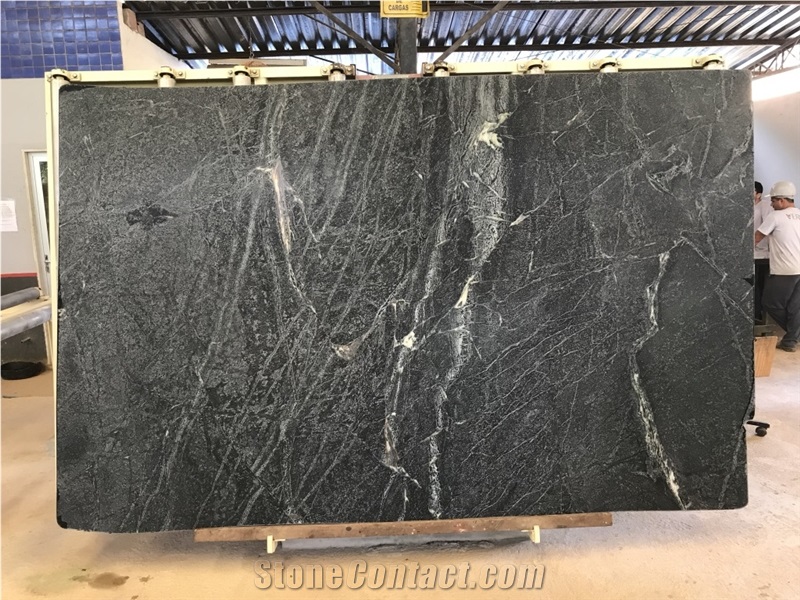 Brazil Black Soapstone Slabs