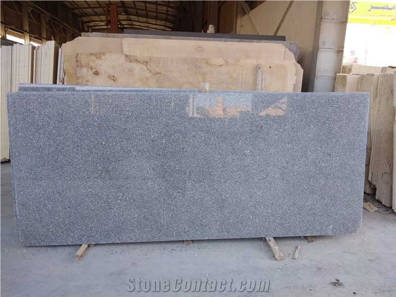 Grey El Sherka Granite Slabs