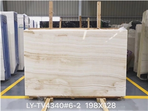 Akdag Onyx Slab and Tiles for Project