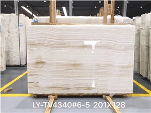 Akdag Onyx Slab and Tiles for Project