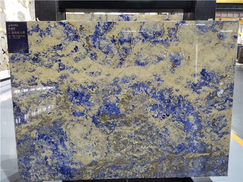Azul Bahia Granite for Walling Tile