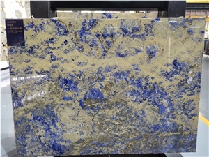 Azul Bahia Granite for Walling Tile