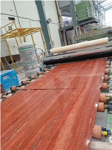 Bandar Red Travertine Slab and Tiles for Project