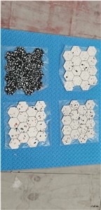 Black Terrazzo Mosaic Tile