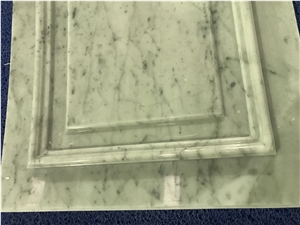 Carrara White Marble Pencil Liners for Project