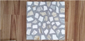 Grey Terrazzo Tile for Floor Covering Grey Terrazzo Tile for Floor Covering