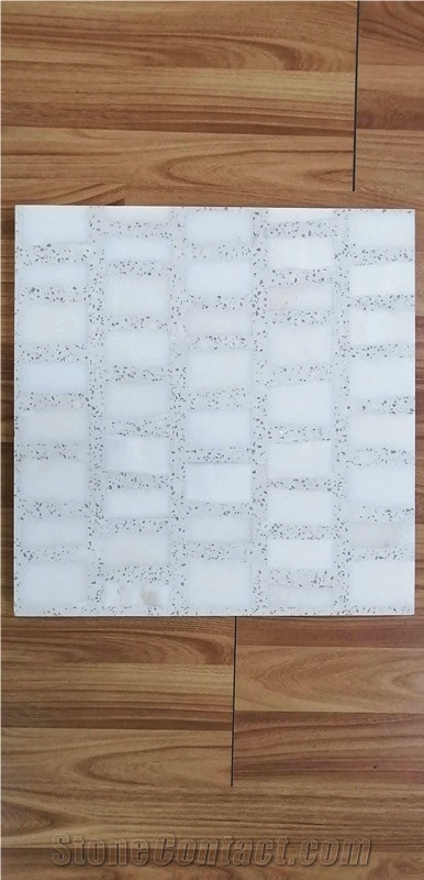 Grey Terrazzo Tile for Wall Covering