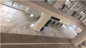 Ice Flower White Marble Stair Steps