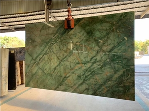 Verde Smeralda Quartzite for Wall Tile Verde Smeralda Quartzite for Wall Tile