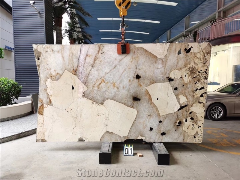 White Soul Granite for Tables