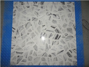 White Terrazzo Tile for Floor Covering White Terrazzo Tile for Floor Covering
