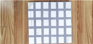 White Terrazzo Tile for Floor Covering