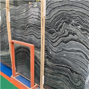 Black Wood Grain Marble Ancient Black Stone Marble
