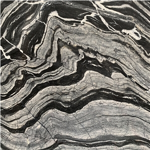 Black Wood Grain Marble Ancient Black Stone Marble