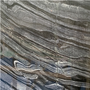 Black Wood Grain Marble Ancient Black Stone Marble