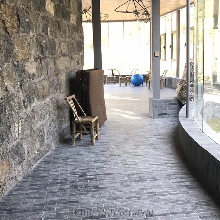 Blue Limestone Tiles for Exterior Wall&Floor