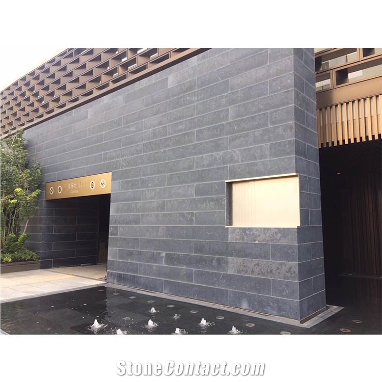 Blue Limestone Tiles for Exterior Wall&Floor