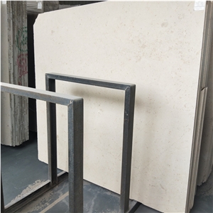 Castle Cream-Colored Beige Limestone Wall Design